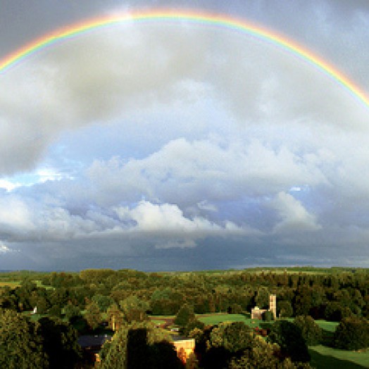 Rainbows over Rockingham, Ireland Thanks to Ben Millett - www.benmillett.com